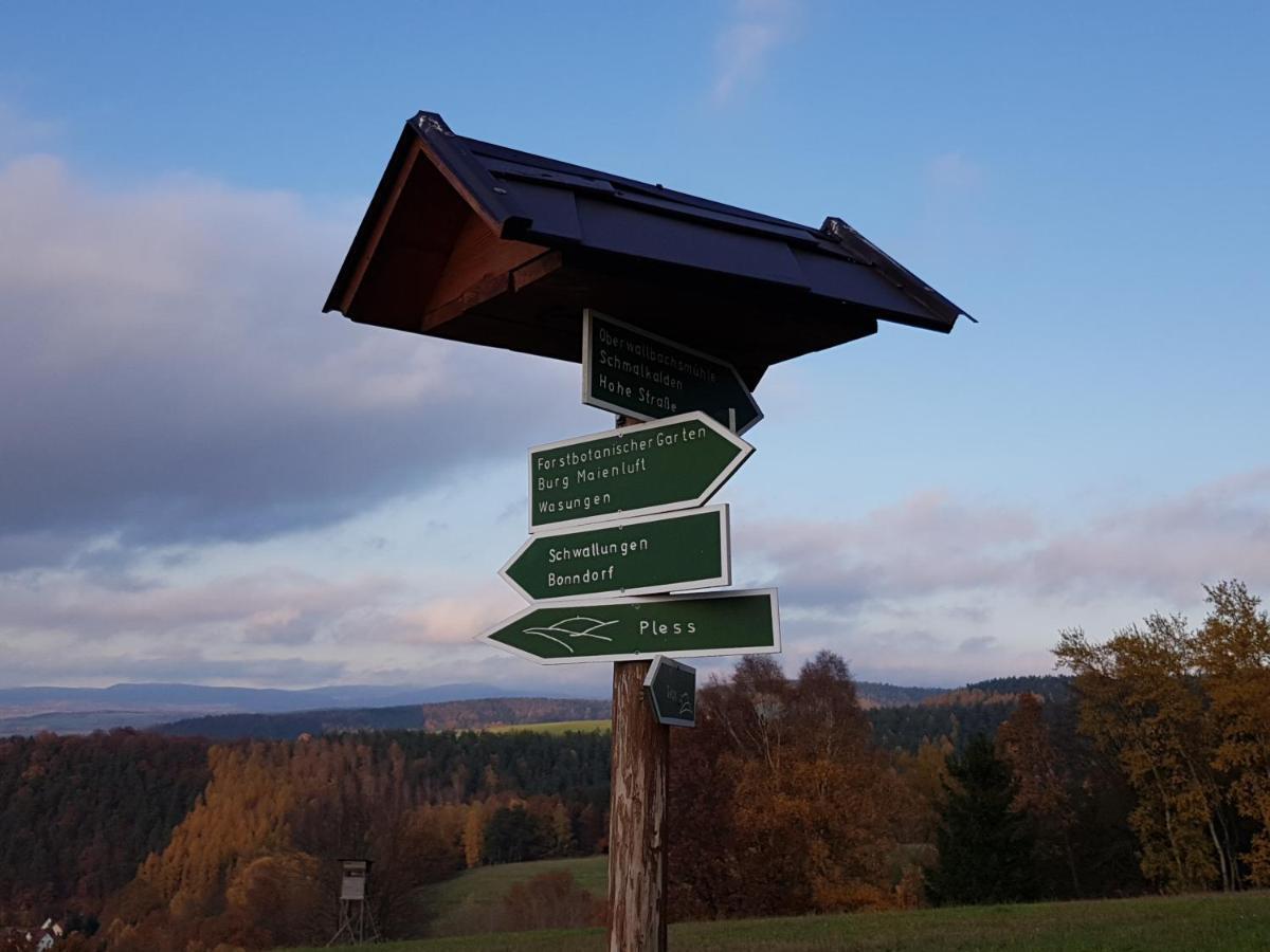 Ferienwohnung Bonndorf Wasungen Exteriör bild